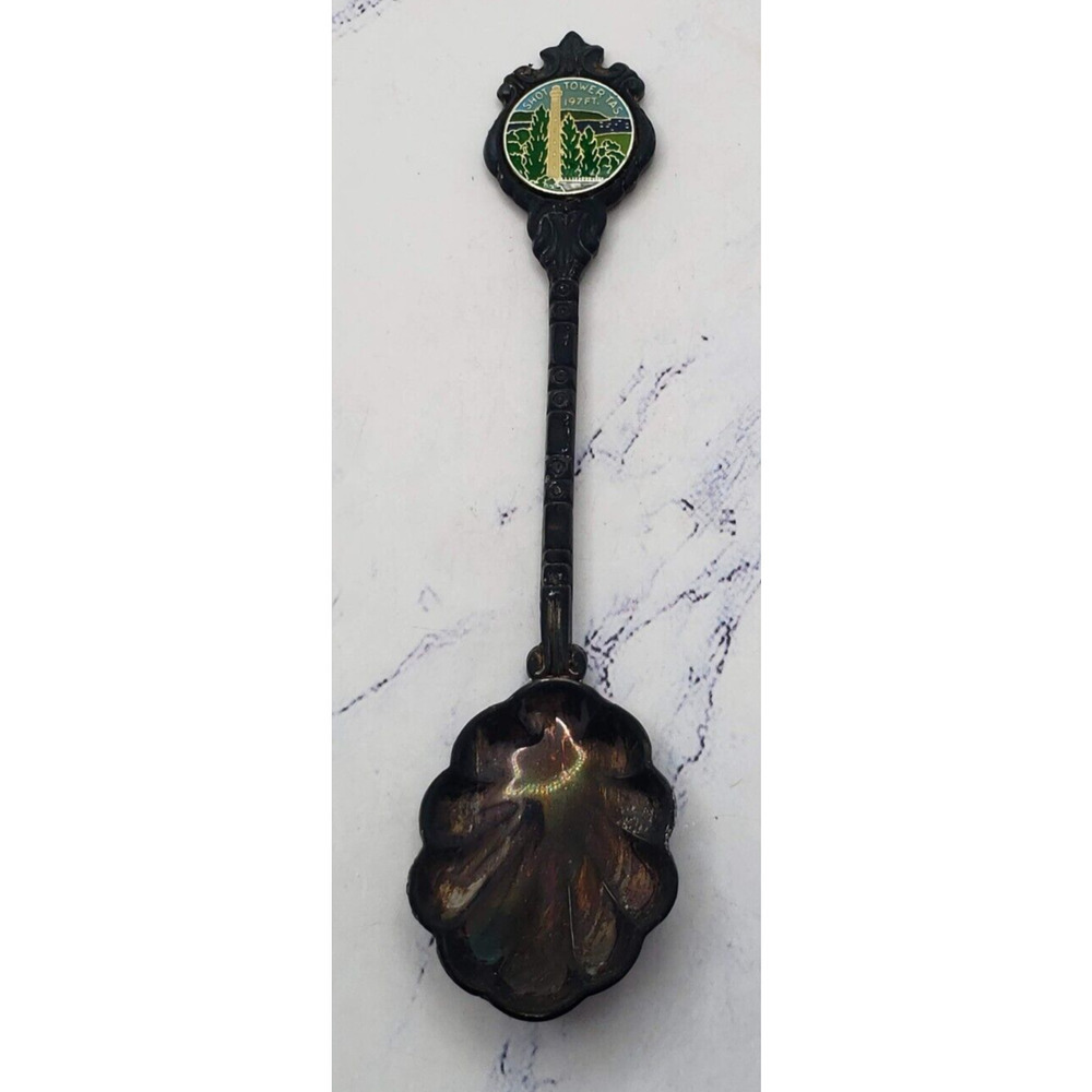 Vintage Shot Tower Tasmania Silverplated Souvenir Stuart Collector Spoon